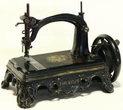 American Hand Crank Sewing Machine 1875