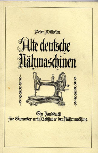 Old German sewing machines, book cover.