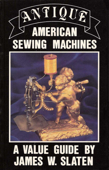 Antique American sewing machines, book cover