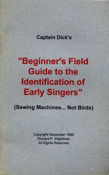 Beginner's field guide to the identification of early singers, book cover.