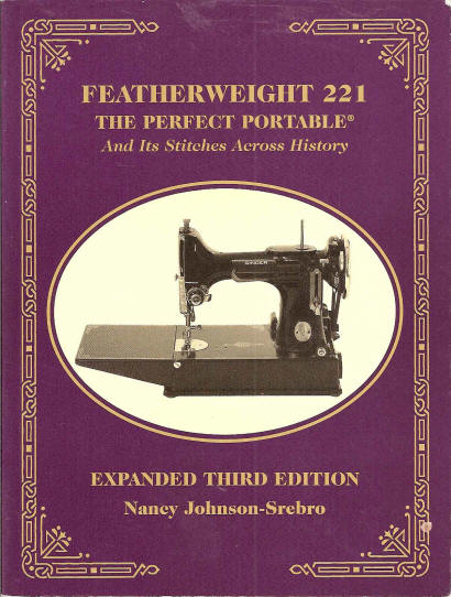 Featherweight, the perfect portable. Book cover.