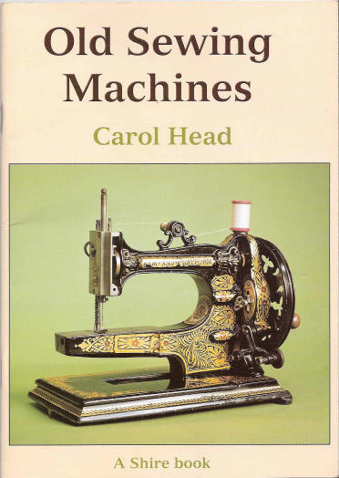 Old sewing machines, book cover
