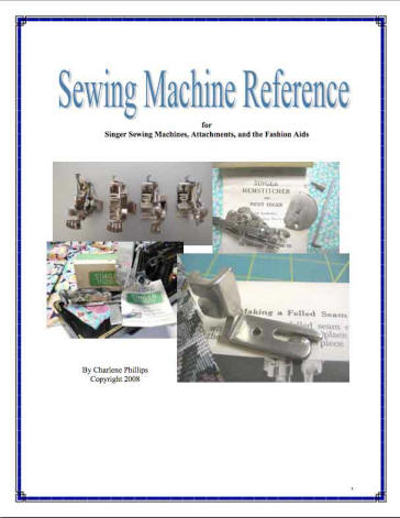 The sewing machine attachment handbook, book cover