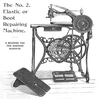 Bradbury Number 2 Elastic & Boot Repairing Sewing Machine