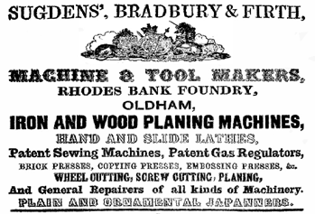 Bradbury Sewing Machine Advertisement 1855