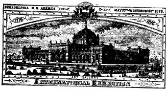 Philadelphia Centennial Exhibition in 1876