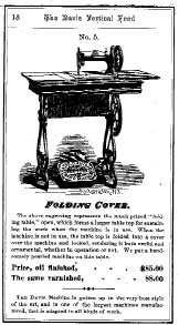 Davis Vintage Sewing Machine
