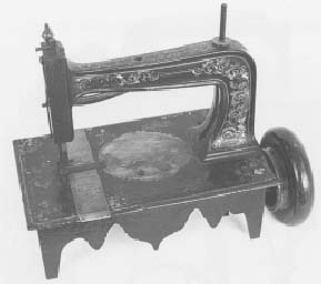 The First Model of the Finkle & Lyon Sewing Machine