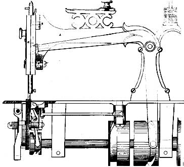 Howe's British Sewing Machine Patent