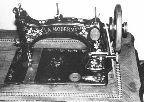 'La Moderne' VS machine of the 1890s