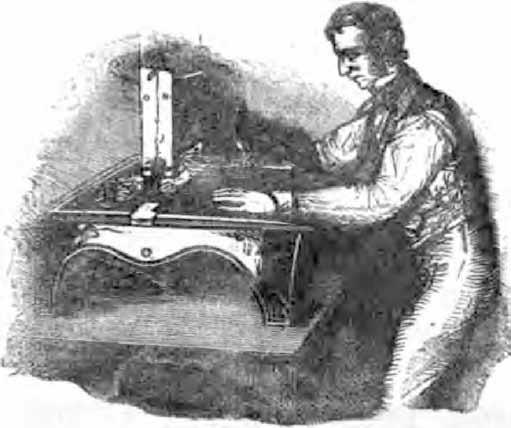 1853 Lancashire Shuttle Sewing Machine