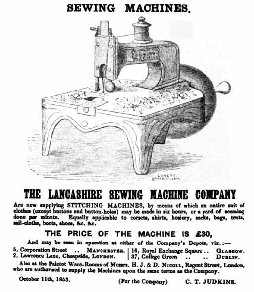 The Lancashire Sewing Machine Company