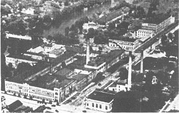 Arial View of the National Sewing Machine Factory in 1939