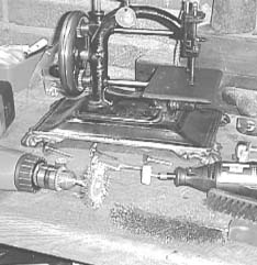 Sewing Machine Woodwork Restoration