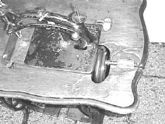 Sewing Machine Woodwork Restoration