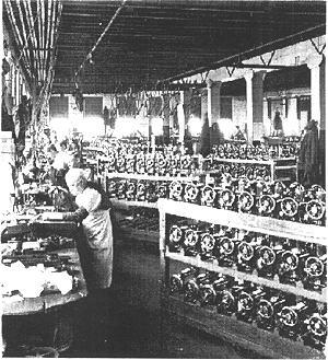 Pictures from the Sewing Machine Factory