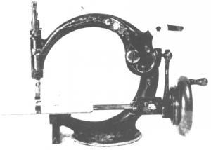 A Willcox and Gibbs Patent Model Sewing Machine