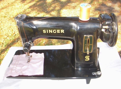Singer Model 191r, logo only decal