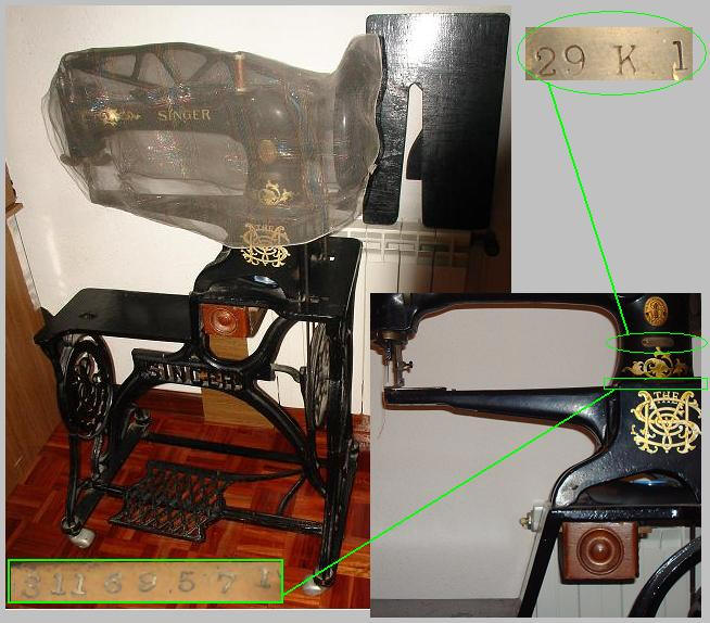 Singer Model 29 Leather Stitching Sewing Machine