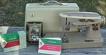 Singer 503 with case, manual and accessories