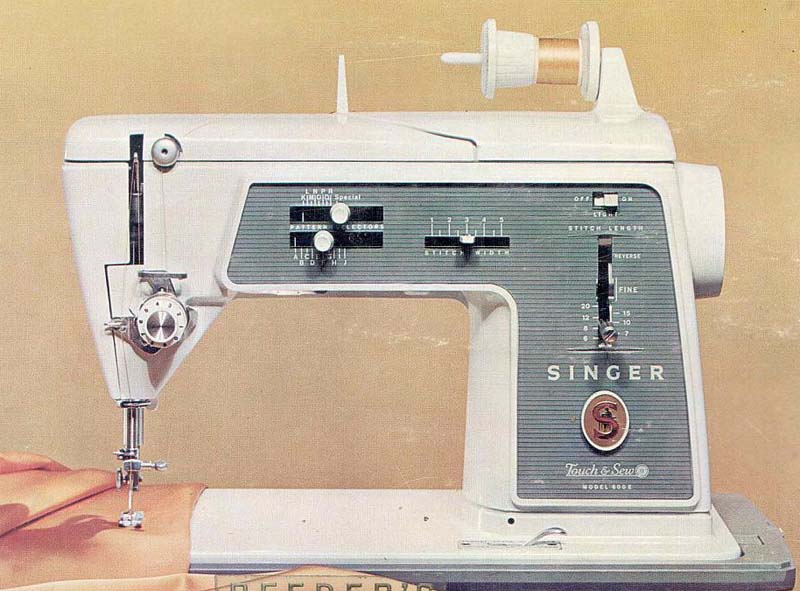 Singer Model 600E Touch & Sew Sewing Machine