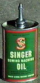 Part Number: 120862 Singer Oil Can