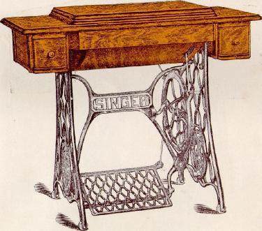 Sewing Machine Cabinet Table 1