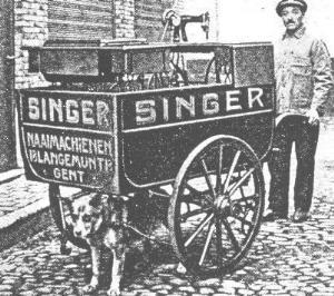 Transporting Singer Sewing Machines