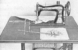 Singer Model 87 Embroidery Sewing Machine