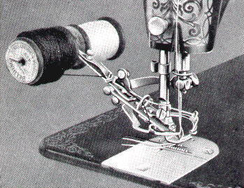 Two Thread Embroidery Attachment