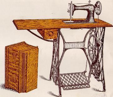 Singer Extension Leaf Sewing Machine Tables