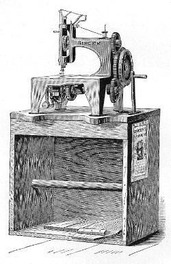 Singer's First Sewing Machine