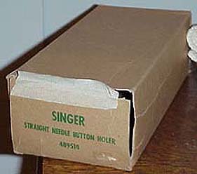 Singer Jetson Buttonholer Attachment