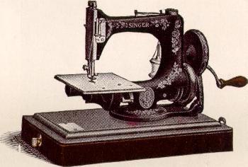 Singer Sewing Machine Bentwood Case Number 183