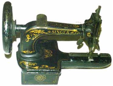 Singer Model 12K Industrial Sewing Machine Back