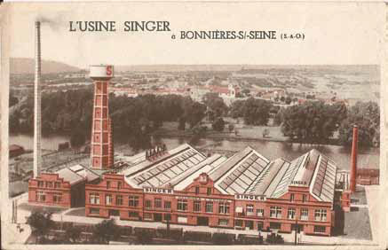 Singer's Bonnières-sur-Seine Sewing Machine Factory