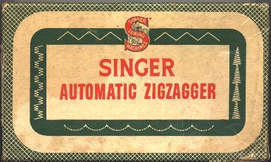 Singer ZigZagger Sewing Machine Attachment Boxes