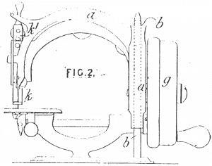 Wheeler and Wilson patent from 1874