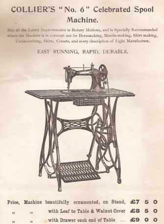 Wheeler & Wilson D9 Clone - Collier's Spool Sewing Machine