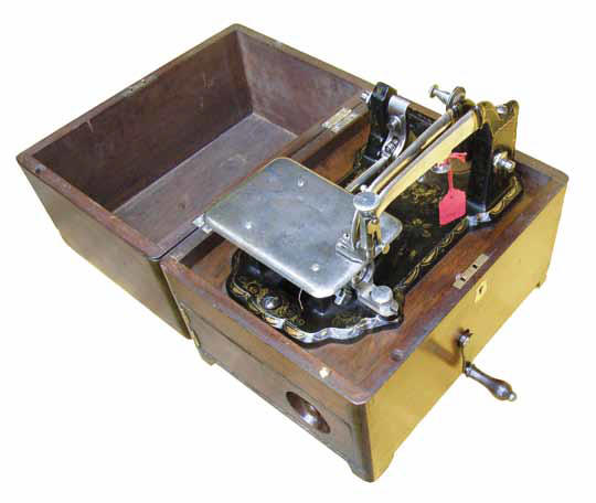 Slab Base Number 1 Sewing Machine