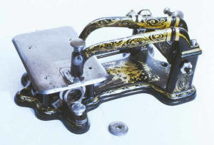 Waisted-base Wheeler & Wilson Sewing Machine