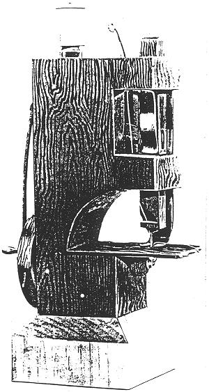 Willcox & Gibbs 1855 wooden chain stitch sewing machine