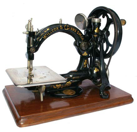 Willcox and Gibbs Automatic Chainstitch Sewing Machine