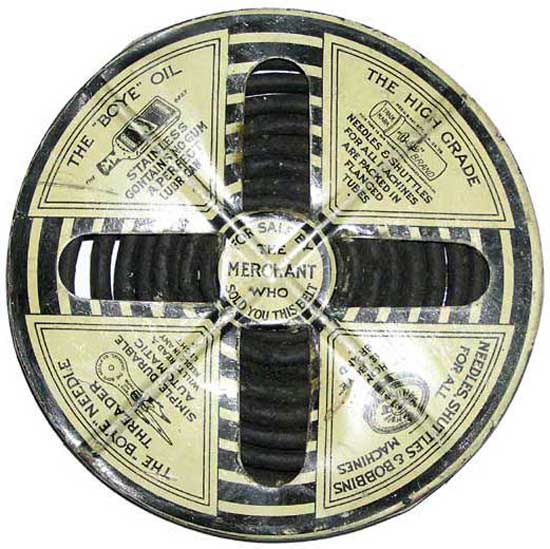 Boye treadle belt display, first view