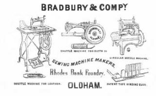 Bradbury and Company Sewing Machine Makers