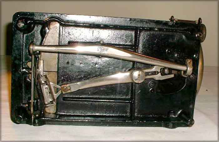 Underside of early Bradbury Family VS number 16449
