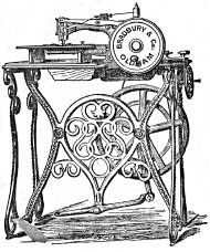 Bradbury heavyweight sewing machine.