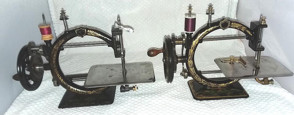 The ‘Victoria’ compared with the ‘Bartlett’ machine (LM)