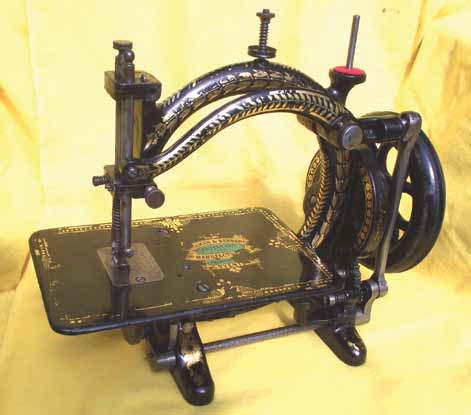Front view of the Hillman & Herbert Sewing Machine