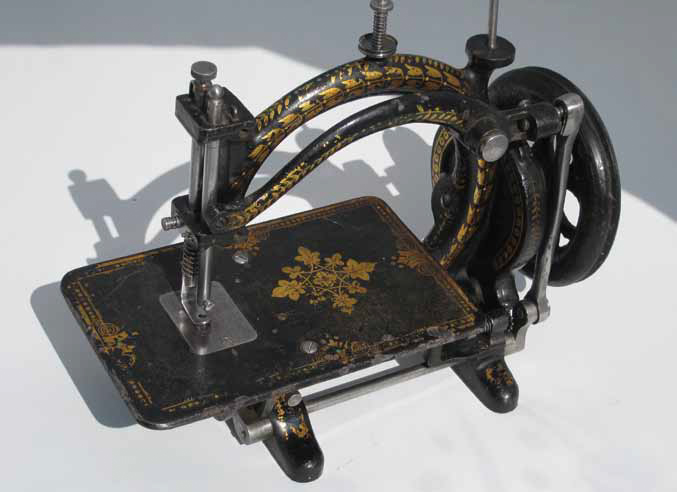 A differently decorated Hillman Sewing Machine